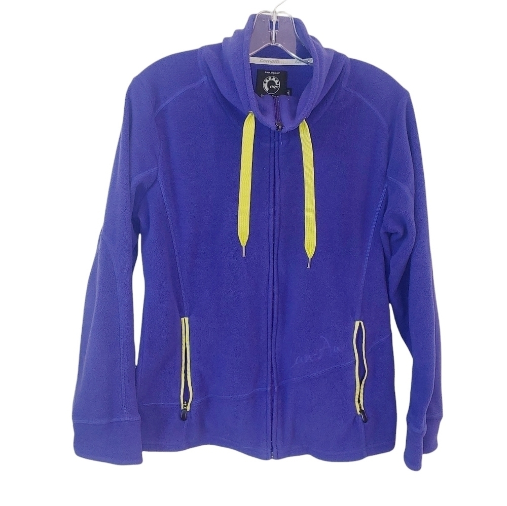 💜 BRP Can-Am Canam Soft Cozy Zip Up Sweatshirt